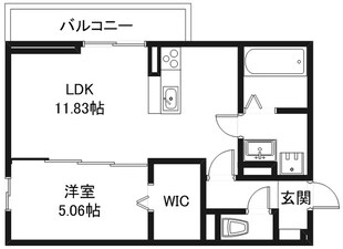 Tｈｅ　Ｂｏｎｄｓ　北中小路（ザ　ボンズ　キタナカコウジ）の物件間取画像